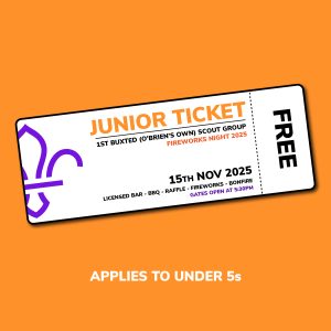 Junior Ticket (Under 5s - FREE)